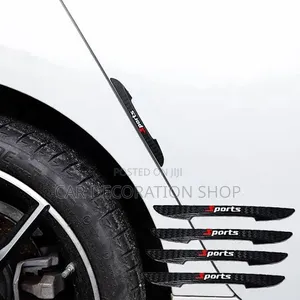 4pc Flexible Rubber Antiscratch Door Edge Paint Protector
