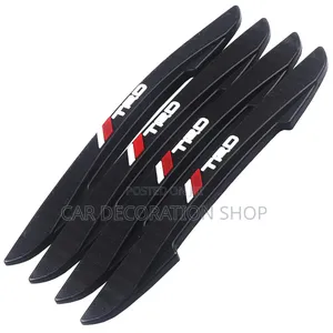 4pc TRD Branded Car Door Edge Anti-Colliosion Guard