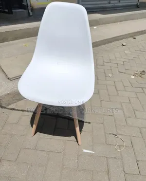 White Molded Plastic Seat