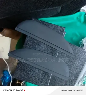 2pc PVC Side Mirror Rain Guards for Maximum Visibility