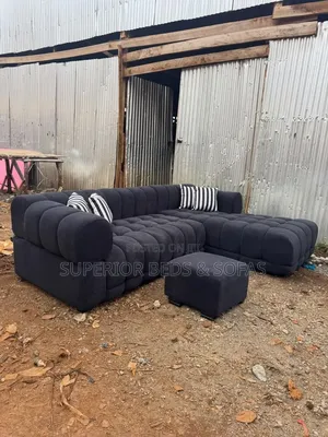 Dark Grey Bubble Sofa 5-Seater