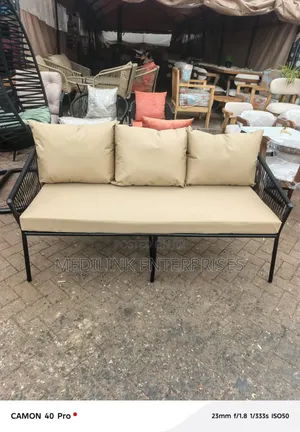 Petana Upholstered 3-Seater Outdoor Seat