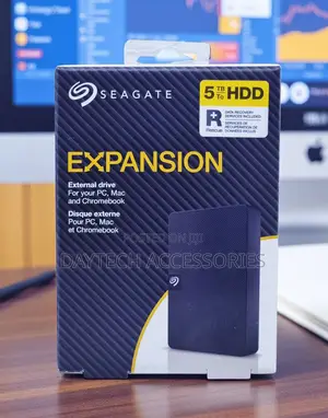 The Seagate Expansion 5tb Portable Drive - Black