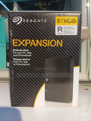 The Seagate Expansion 5tb Portable Drive - Black