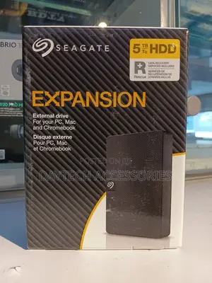 The Seagate Expansion 5tb Portable Drive - Black
