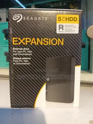 Seagate Expansion 5tb External HDD - Usb 3.0 for Windows and Mac.
