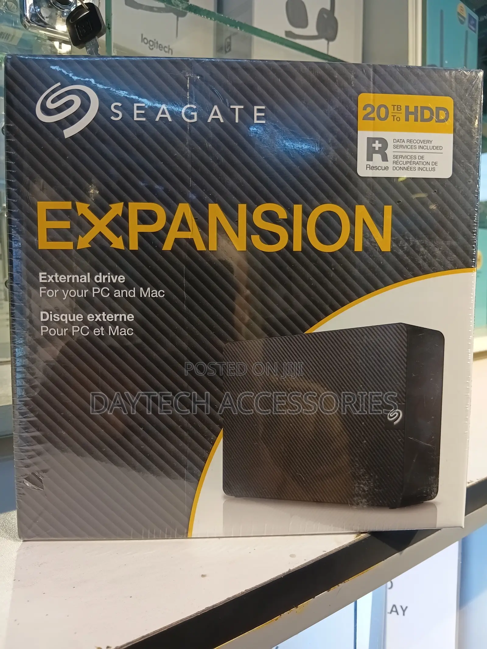 Seagate 20tb Expansion Desktop Usb 3.0 External Hard Drive.