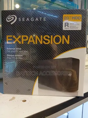 Seagate 20tb Expansion Desktop Usb 3.0 External Hard Drive.
