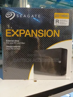 Seagate Expansion Desktop Hard Drive 20tb.
