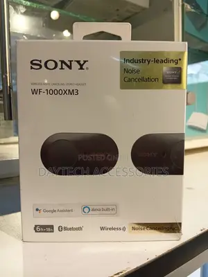 This Is a Sony Wf-1000xm3 Wireless Noise-Canceling Stereo Headset.
