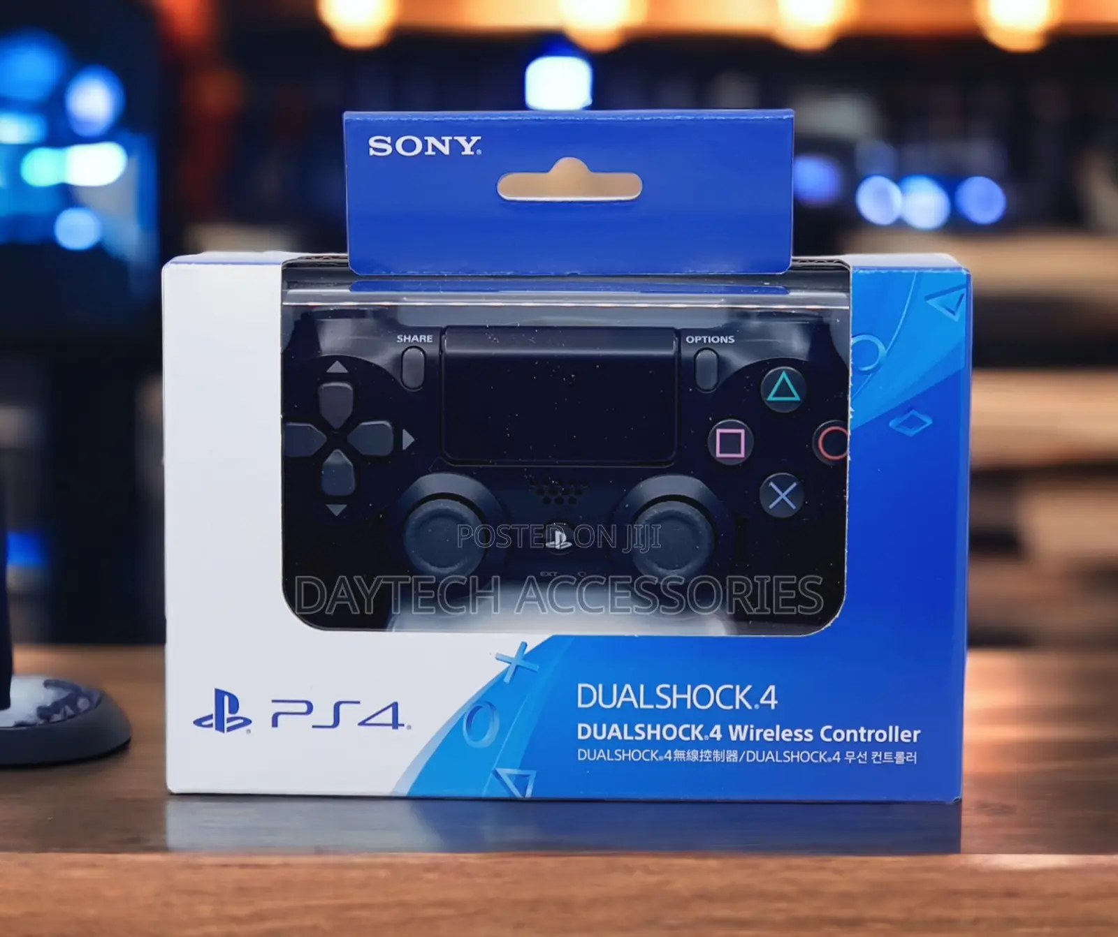 Sony Dualshock 4 Wireless Controller (Jet Black)