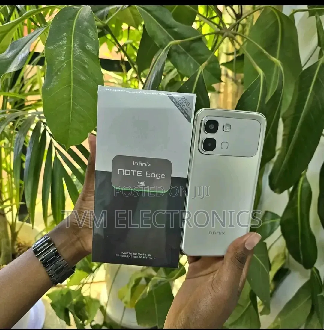 New Infinix Note Edge 256 GB Black