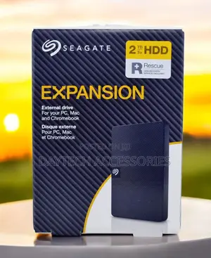 Seagate Expansion 2tb Portable Usb 3.0 External Hard Disk - Black