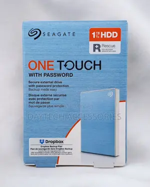 Seagate Portable 1tb One Touch External Hard Drive
