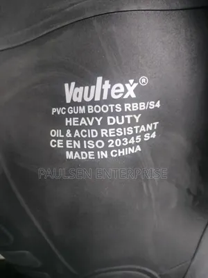 Construction Gumboots, Steel Toe