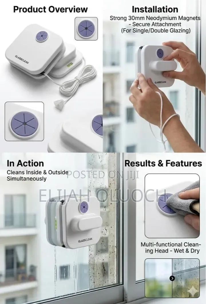 Automatic Double Sided Glass / Window Cleaner*