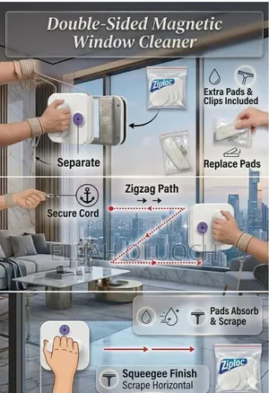 Automatic Double Sided Glass / Window Cleaner*