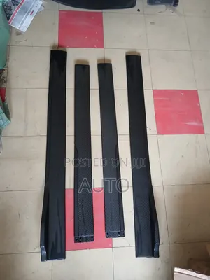 Carbon Fiber Style Universal Side Skirts – Car Body Kit Upgrade