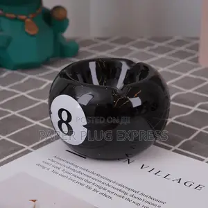 Classic Ceramic Tabletop Ashtray - Classic Ball 8