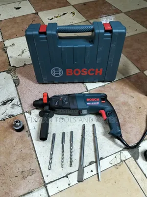 Bosch Rotary Hammer Drill 800 Watts With Full Bits Set