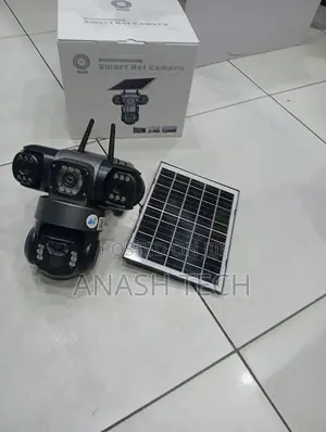 Vts28 Smart Solar Security Camera Triple Lens