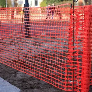 Orange Construction Safety Net