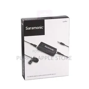 Saramonic Premium Lavalier Microphone With 2 Channel Audio Mixer