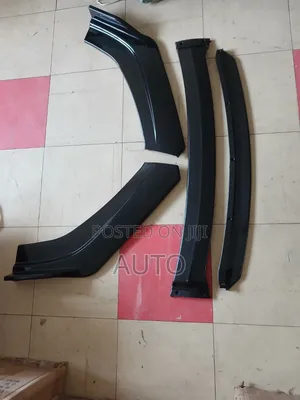 Universal Black Front Bumper Lip – Sport Splitter Body Kit
