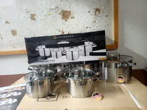 10 Pieces Edenburg Eb-4090 Stainless Steel With Lids Cookware Set 