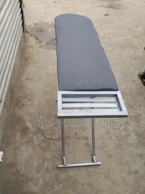 Foldable Ironing Board for All Linen Types, With Iron Rest