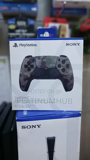 Green Camouflage Combat Ps5 Game Controller Brand New