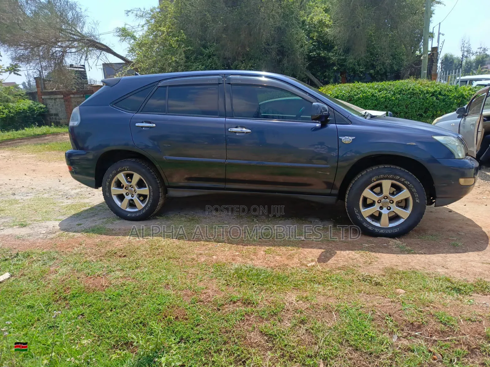Toyota Harrier 2007 Blue