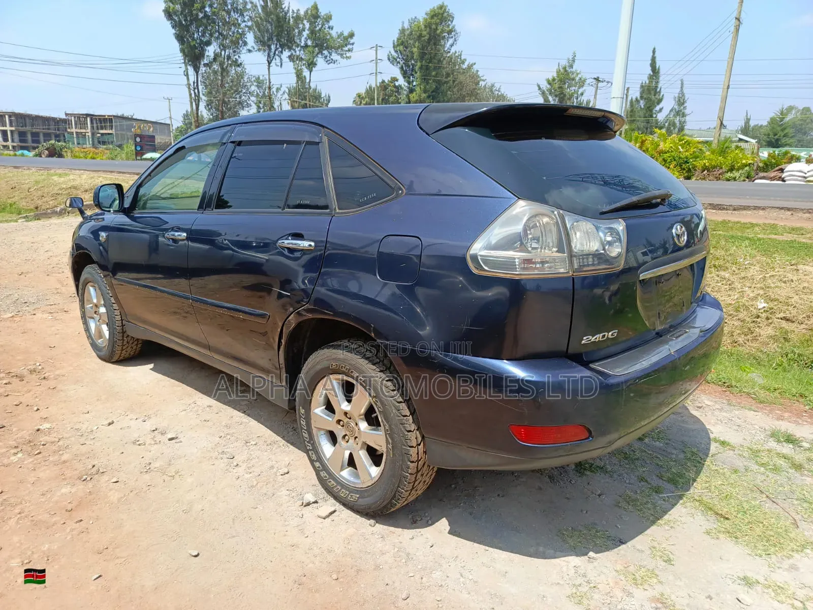 Toyota Harrier 2007 Blue