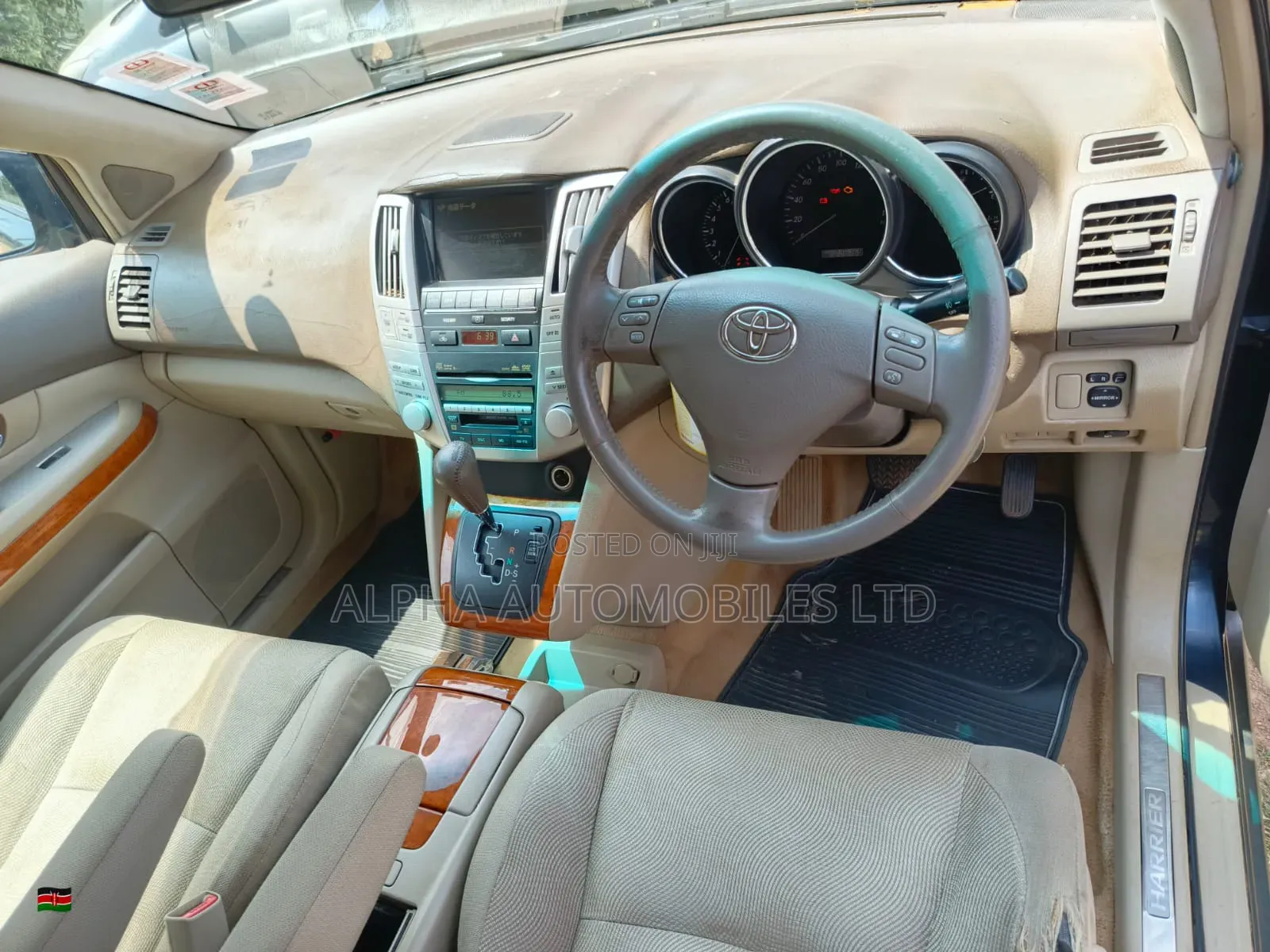 Toyota Harrier 2007 Blue