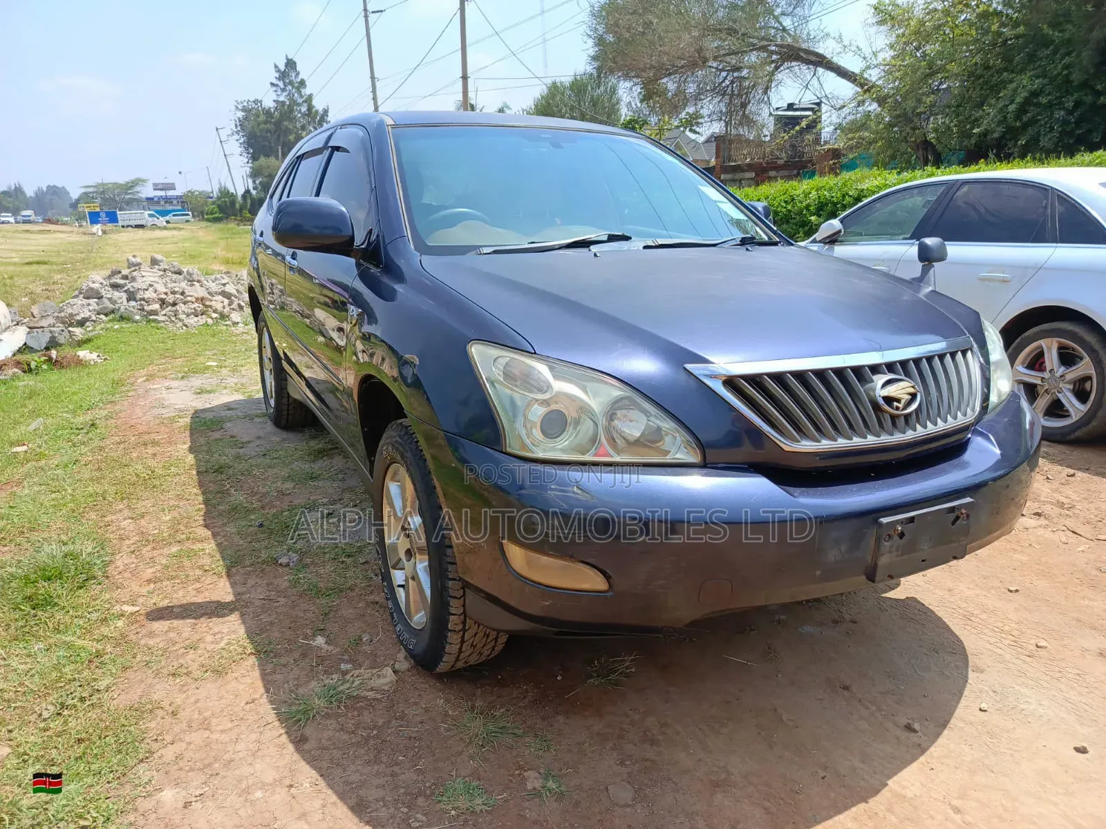 Toyota Harrier 2007 Blue