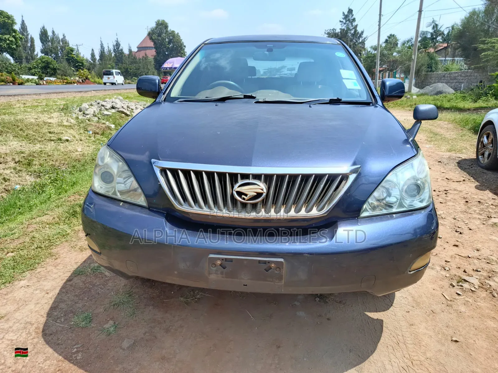 Toyota Harrier 2007 Blue