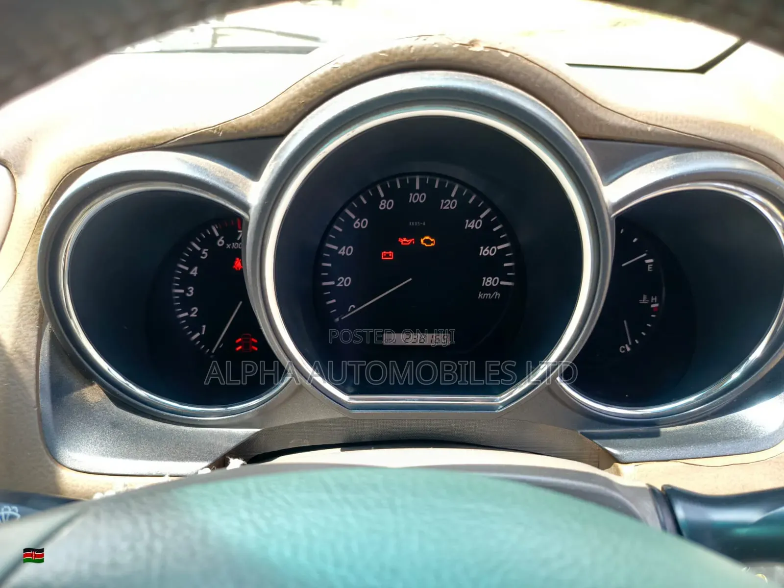 Toyota Harrier 2007 Blue