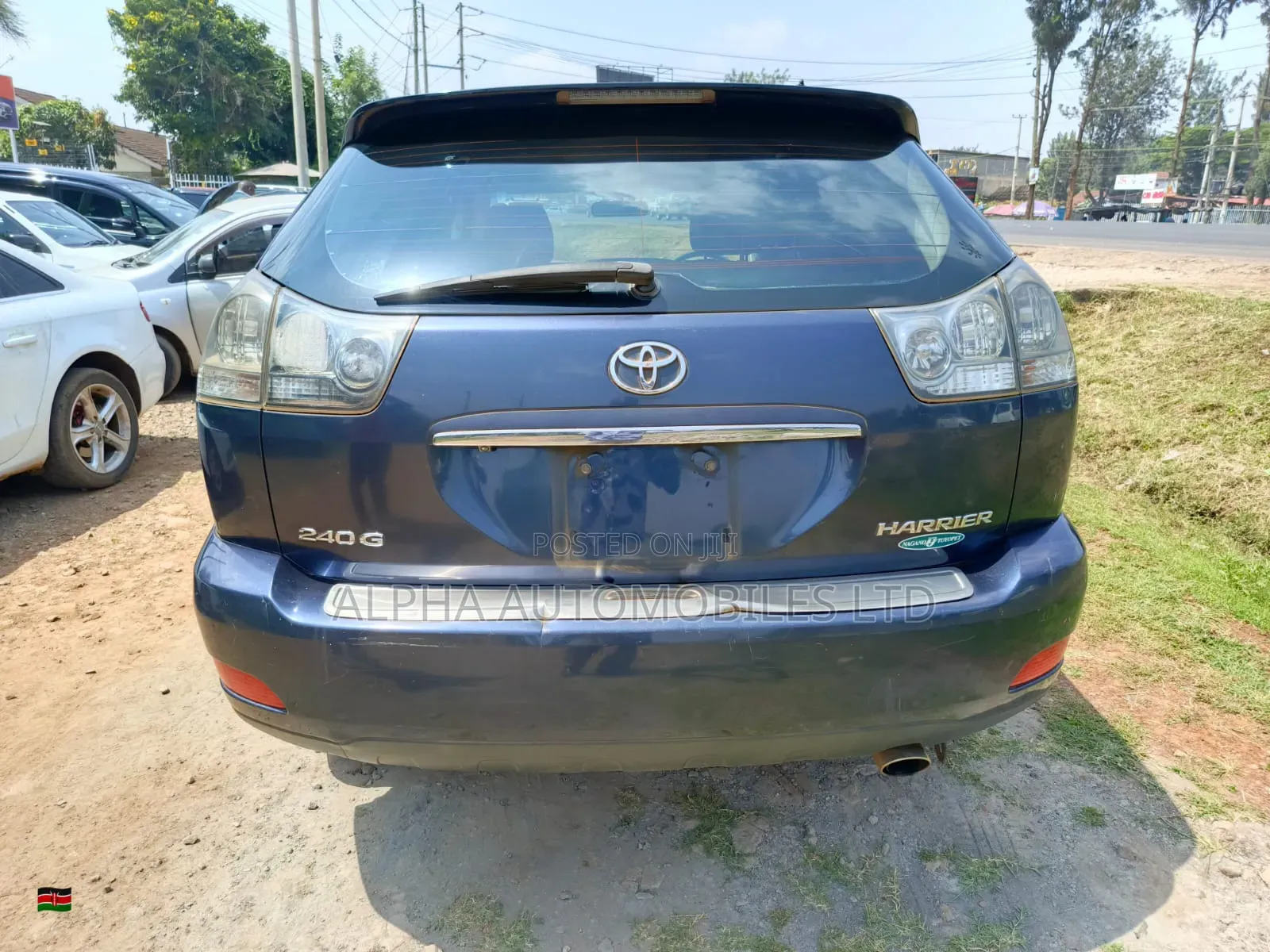 Toyota Harrier 2007 Blue