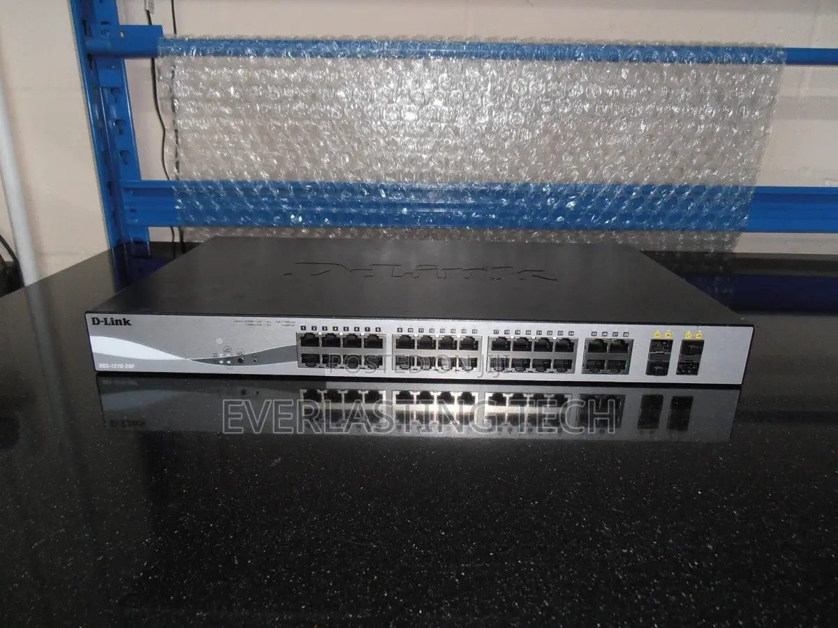 D-Link DGS-1210-28p 28-Port Gigabit Poe Switch