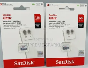 Sandisk Ultra 128gb Microsdxc Uhs-I Cards Memory Card.