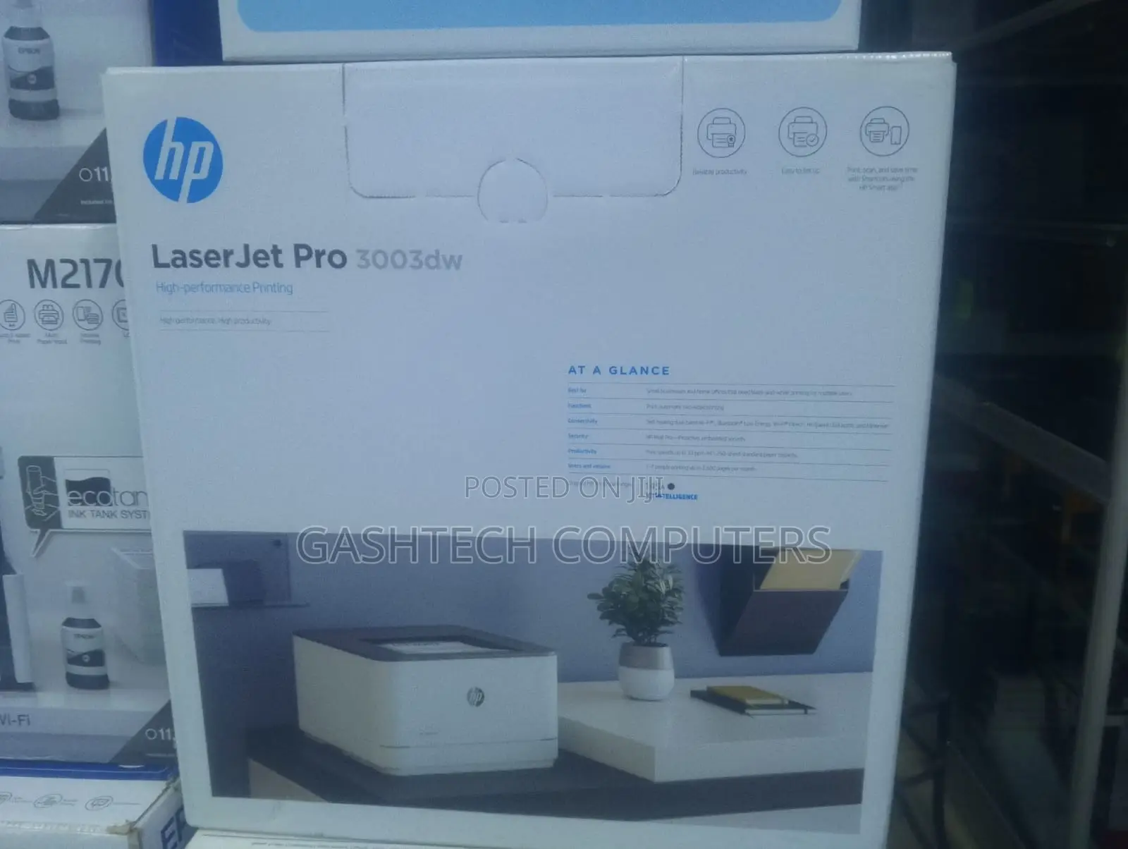 Hp Laserjet Pro 3003dw Monochrome Laser Printer