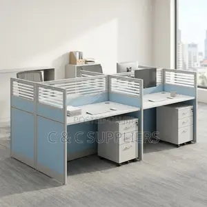4-Seater Office Workstation
