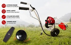 4 Stroke Brush Cutter With Wheels