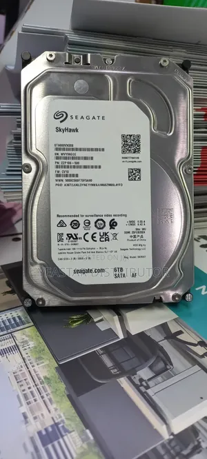 Seagate Skyhawk Internal Hard Drive 6 Tb