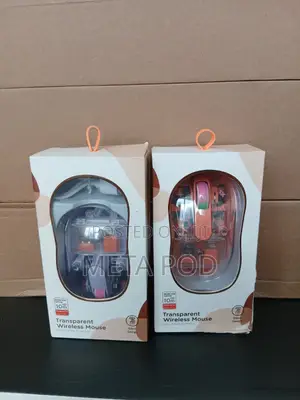 Transparent Wireless Rechargable Mouse
