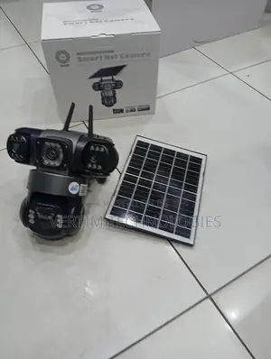 Night Vision Activated Ultra Hd 4g PTZ Triple Lens Solar Camera