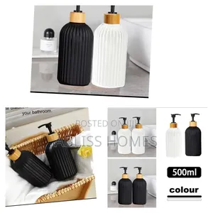 500ml Strip Soap Dispenser With Bamboo Pump Mm