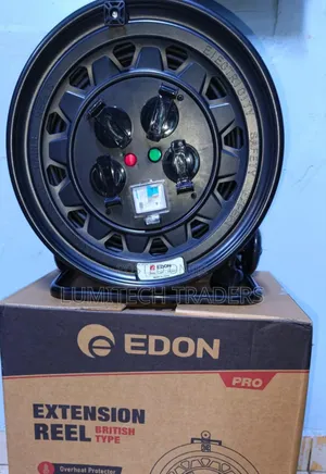 Edon 100m Heavy Duty Extension Reel