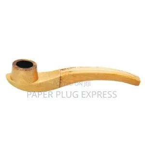 Rustic Vintage Smoking Wood Pipe