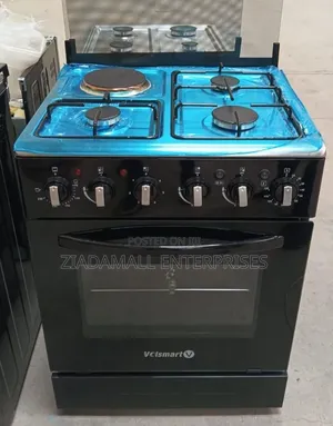 50×55 Volsmart Cooker – 3 Gas + 1 Electric Standing Cooker